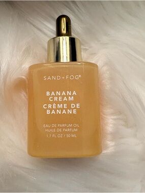SAND+FOG RARE NWT Banana Cream Eau de Parfum Oil 50ml